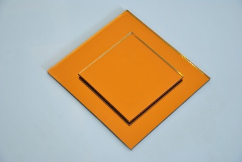  Coated Golden Orange Mirror	