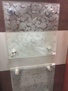 DEEP ACID ETCHED GLASS