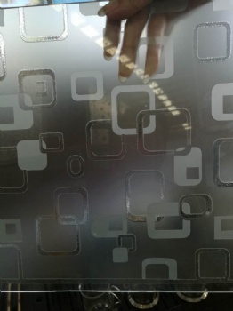 DEEP ACID ETCHED GLASS